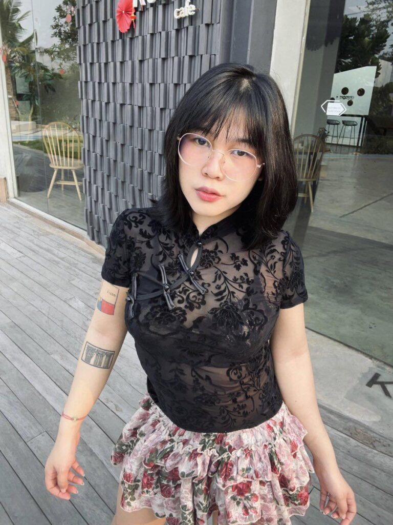 รวมคลิป tn_2na น้องทูน่าสาวแว่น